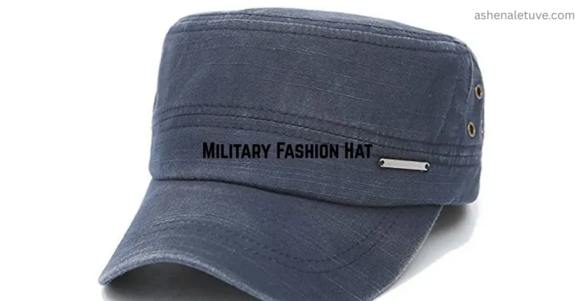 military fashion hat